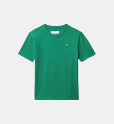 T-shirt droit signature col rond Calvin Klein
