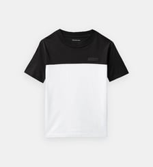 T-shirt droit signature Calvin Klein