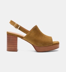 Mules à talons 446 en cuir Rivecour