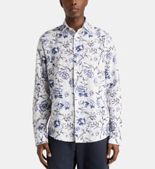 Chemise droite Mengel florale Bruun & Stengade