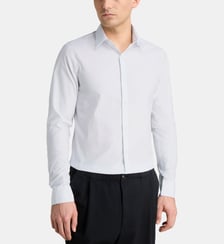 Chemise slim stretch infroissable en coton Calvin Klein