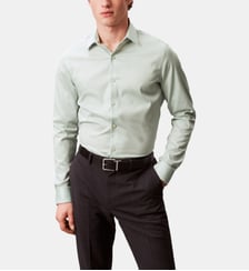 Chemise droite en coton Calvin Klein