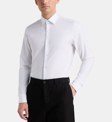 Chemise slim Essential en sergé de coton Calvin Klein