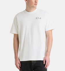 T-shirt droit signature en coton Polar Skateboard