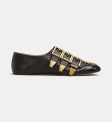 Ballerines Susan cloutées en cuir Chloé