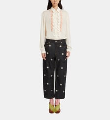 Jean ample denim signature Marni