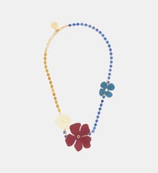 Collier strass contrastants Marni