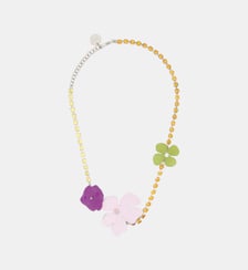 Collier strass contrastants Marni