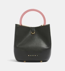 Sac à main signature en cuir Marni