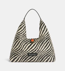 Sac cabas signature Ă motif Marni