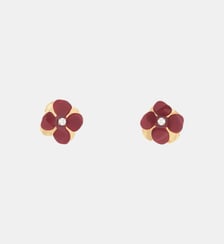 Boucles d'oreilles graphiques fleurs  Marni