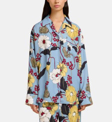 Chemise fluide à motif  Marni