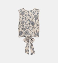 Top sans manches à motif Timy Petite Mendigote