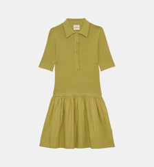 Robe Maille Laurence ajustée manches courtes Petite Mendigote