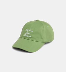 Casquette Slogan Calligraphy coton Drôle De Monsieur