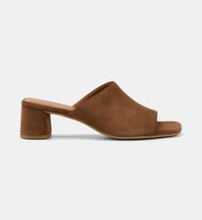 Mules à talons Piper en cuir Vagabond Shoemakers