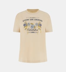 T-shirt droit à imprimé Guess