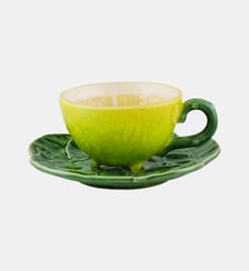 Tasse et sous-tasse Bordallo Pinheiro