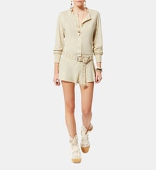 Combinaison droite en soie Isabel Marant