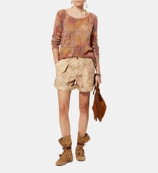 Robe pull Hymira en coton mélangé manches longues Isabel Marant