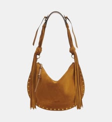Sac hobo Oskan en cuir zip Isabel Marant