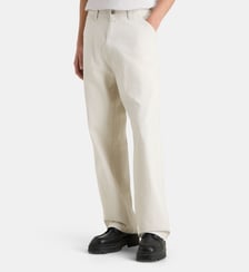 Pantalon carpenter large Mercer Single Knee rayé coton Carhartt WIP