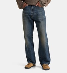 Pantalon droit third cut coton délavé Our Legacy