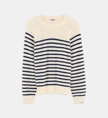 Pull Adeil marinière droit en coton Bellerose