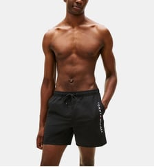 Short de bain droit signature Tommy Hilfiger