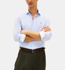Chemise droite col classique Tommy Hilfiger