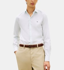 Chemise droite col classique Tommy Hilfiger