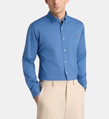 Chemise droite en coton signature Polo Ralph Lauren