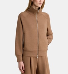 Sweat zippé droit col montant Varley
