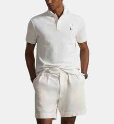 Polo ajusté Mc Terry en coton mélangé signature Polo Ralph Lauren