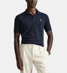 Polo ajusté en coton signature Polo Ralph Lauren