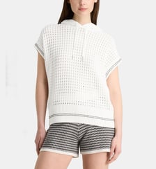 Pull Vittoria ajouré sans manches et à capuche Varley