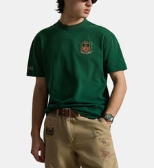 T-shirt droit Mc Crest en coton signature  Polo Ralph Lauren