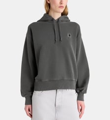Hoodie patch signature coton Carhartt WIP