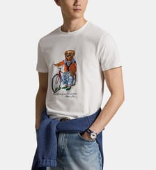 T-shirt Mc Bear ajusté imprimé signature Polo Ralph Lauren