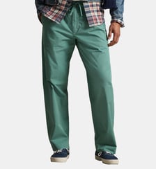 Pantalon droit signature en coton Polo Ralph Lauren