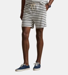 Short droit rayé en coton signature Polo Ralph Lauren