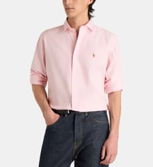 Chemise Oxford droite rayée stretch signature Polo Ralph Lauren