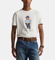 T-shirt Polo Bear droit en jersey de coton imprimé Polo Ralph Lauren