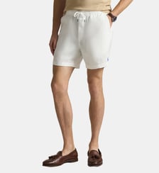 Short droit cordon signature en lin Polo Ralph Lauren
