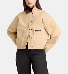 Veste Beaumont droite et courte coton bio Canada Goose