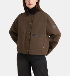 Veste Beaumont droite et courte coton bio Canada Goose