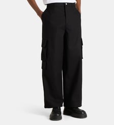 Pantalon large cargo en lin Arte