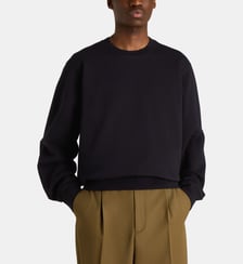 Sweat droit motif dos SS26 coton Arte