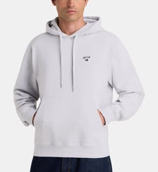 Hoodie droit coton signature et cœur  Arte