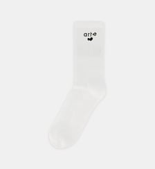 Chaussettes hautes coton signature Arte